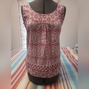 Eddie Bauer Patterned Tank Top